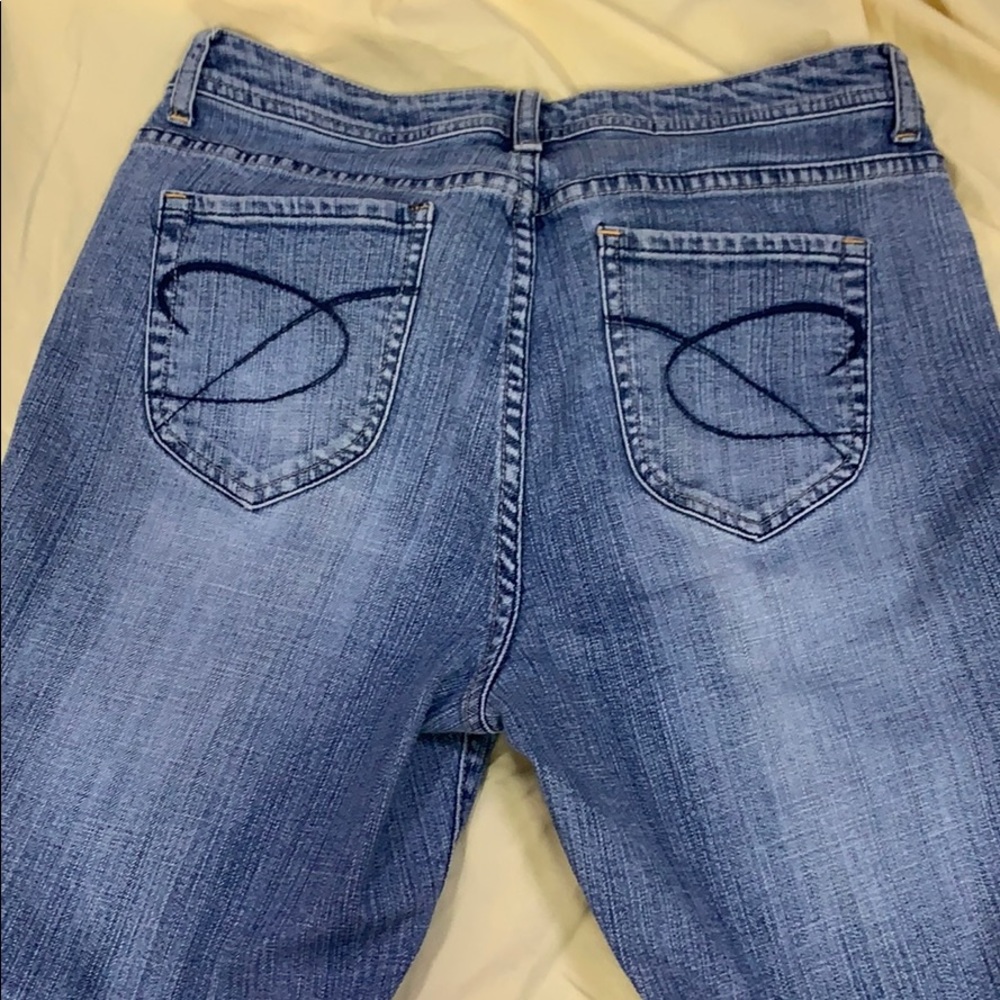 Chico's Denim Straight Leg Jeans - Picture 5 of 6